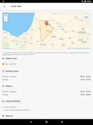 Pizza Vira android App screenshot 0