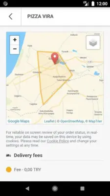 Pizza Vira android App screenshot 4